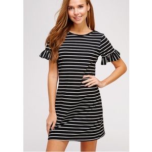 Striped Knit Dress
